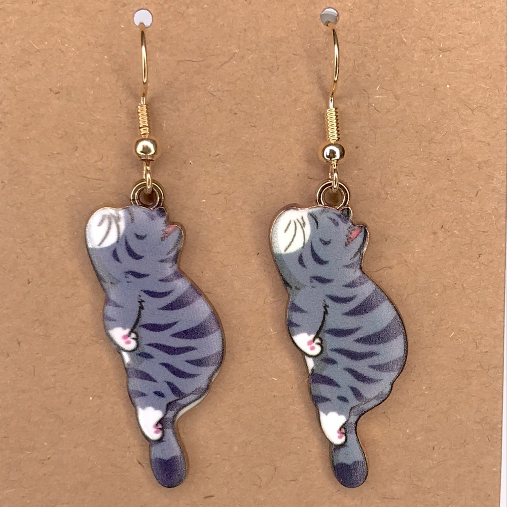 Elegant Cat Earrings Fashion Jewelry